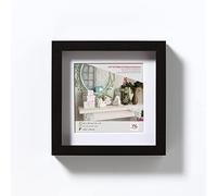 walther design Photo Frame Black 20 x 20 cm with PassepArtout, Stockholm Wooden Frame EA222B