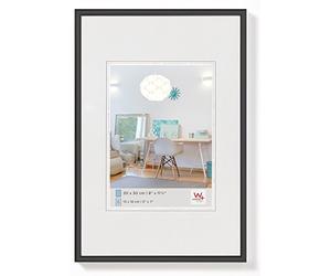 walther design Picture Frame Black 20 x 30 cm 3-Pack, New Lifestyle Plastic Frame KV030B3