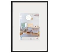 walther Design Picture Frame Black 40 x 60 cm with Art Glass, New Lifestyle Plastic Frame KVX460B