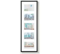 Walther New Lifestyle Multi Aperture Photo Frame Black for 5 6x4 Photos