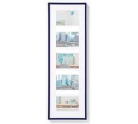 Walther New Lifestyle Multi Aperture Photo Frame Blue for 5 6x4 Photos