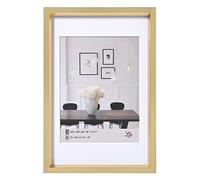 walther design Picture Frame Gold 10,5 x 15 cm with PassepArtout, Steel Style Plastic Frame ES015G
