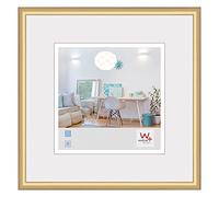 walther Design Picture Frame Gold 13 x 13 cm New Lifestyle Plastic Frame KV313G