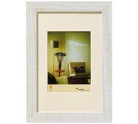 walther design Picture Frame Polar White 50 x 70 cm with PassepArtout, Home Wooden Frame HO070V