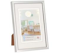 walther design Picture Frame Silver 10 x 15 cm New Lifestyle Plastic Frame KV015S