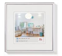 walther Design Picture Frame Silver 13 x 13 cm New Lifestyle Plastic Frame KV313S