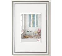 walther design Picture Frame Silver 18 x 24 cm Trendstyle Plastic Frame KP824S