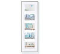 Walther New Lifestyle Multi Aperture Photo Frame Silver for 5 6x4 Photos