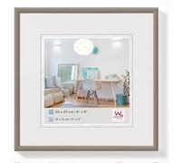 walther Design Picture Frame Steel 13 x 13 cm New Lifestyle Plastic Frame KV313D