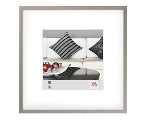 walther design Picture Frame Steel 30 x 30 cm Aluminium with PassepArtout, Chair Aluminium Frame AJ330D