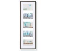 Walther New Lifestyle Multi Aperture Photo Frame Steel for 5 6x4 Photos