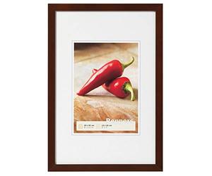 walther design Picture Frame Walnut 24 x 30 cm Peppers Wooden Frame BP430N