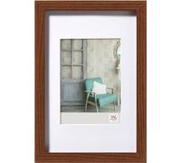 walther design Picture Frame Walnut 30 x 45 cm Real Glass Stockholm Wooden Frame EA045N