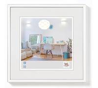 walther Design Picture Frame White 13 x 13 cm New Lifestyle Plastic Frame KV313W