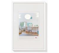 walther Design Picture Frame White 13 x 18 cm New Lifestyle Plastic Frame KV318W