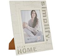 walther design Picture frame White 13 x 18 cm Wooden Portrait frame with decor letteRingSimplify YS318W