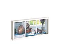 walther design Picture Frame White 3X 10x15 cm Gallery Frame Rustic SL315W