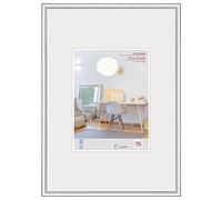 walther Design Picture Frame White Poster size with Art Glass, New Lifestyle Plastic Frame KVX691W