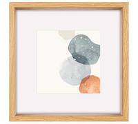 walther design Shape 3D Oak Photo Frame, 50 x 50 cm