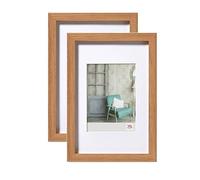 walther design - Stockholm EA030PD Picture Frames, Beech, 20 x 30 cm, Pack of 2 Wooden Frames
