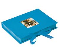 walther Design Storage Boxes Ocean Blue with Cover Cut-Out, Fun FB-112-U