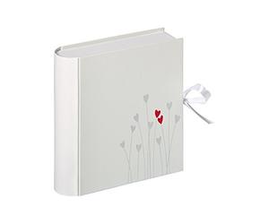 walther Design Storage Boxes White with Embossing Wedding Bleeding Heart FB-202