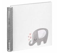walther design SA-133 Spiral album, Photo album, Elefant Hearting, 25x25 cm