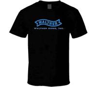 Walther Firearms Retro Men's T Shirt-Black