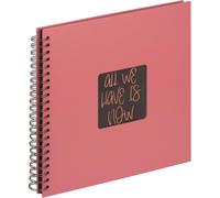 Walther Fun Living Coral Spiral Photo Album 30x30cm 50 pages