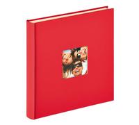 Walther Fun Red Self Adhesive Photo Album - 50 Sides