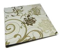 Walther Grindy White Traditional Photo Album - 58 Black Sides