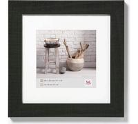 Walther Home Black Wooden Picture Frame - 8×8 inch (6x6 Mount Insert)