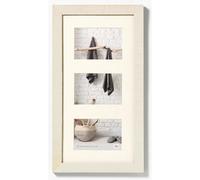 Walther Home Wooden Multi Picture Frame for 3x 6x4 inch - Cream White