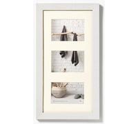 Walther Home Wooden Multi Picture Frame for 3x 6x4 inch - Polar White