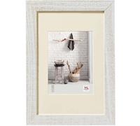 Walther Home Wooden Picture Frame - 11.75x9.5 inch - (Insert 8x6 inch) Polar Whi