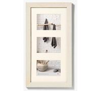 Walther Home Wooden Picture Frame - 20x10 inch - (Insert for 3x 7x5 inch) Cream