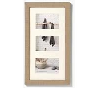 Walther Home Wooden Picture Frame - 23x11 inch - (Insert for 3x 8x6 inch) Beige