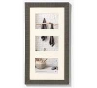Walther Home Wooden Picture Frame - 23x11 inch - (Insert for 3x 8x6 inch) Grey