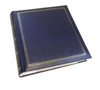 Walther Monza Blue 6x4 Slip In Photo Album - 200 Photos