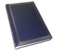 Walther Monza Blue 6x4 Slip In Photo Album - 300 Photos