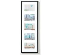 Walther New Lifestyle Multi Aperture Photo Frame Black for 5 6x4 Photos