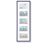 Walther New Lifestyle Multi Aperture Photo Frame Blue for 5 6x4 Photos
