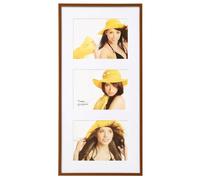 Walther New Lifestyle Multi Aperture Photo Frame Bronze for 3 7x5 Photos