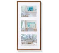 Walther New Lifestyle Multi Aperture Photo Frame Bronze for 3 8x6 Photos