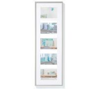 Walther New Lifestyle Multi Aperture Photo Frame Silver for 5 6x4 Photos