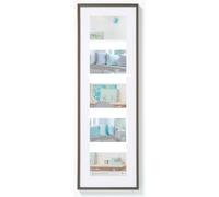 Walther New Lifestyle Multi Aperture Photo Frame Steel for 5 6x4 Photos