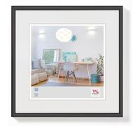 Walther New Lifestyle Photo Frame Black 12x12 inch - (Insert 7x7 inch)