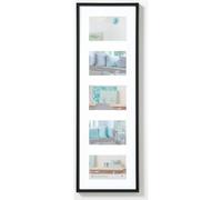 Walther New Lifestyle Photo Frame Black 28x9 inch - (Insert for 5x 6x4 inch)