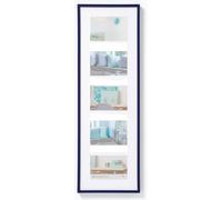 Walther New Lifestyle Photo Frame Blue 28x9 inch - (Insert for 5x 6x4 inch)