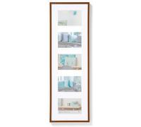 Walther New Lifestyle Photo Frame Bronze 28x9 inch - (Insert for 5x 6x4 inch)